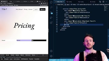 Building a Pricing Page using TailwindCSS Tutorial