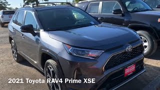 2021 Toyota RAV4 Prime XSE Car Review 2021 Rav4 EV #shorts screenshot 5