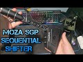 Moza racing brand new sgp sequential shifter  best shifter i have used yet