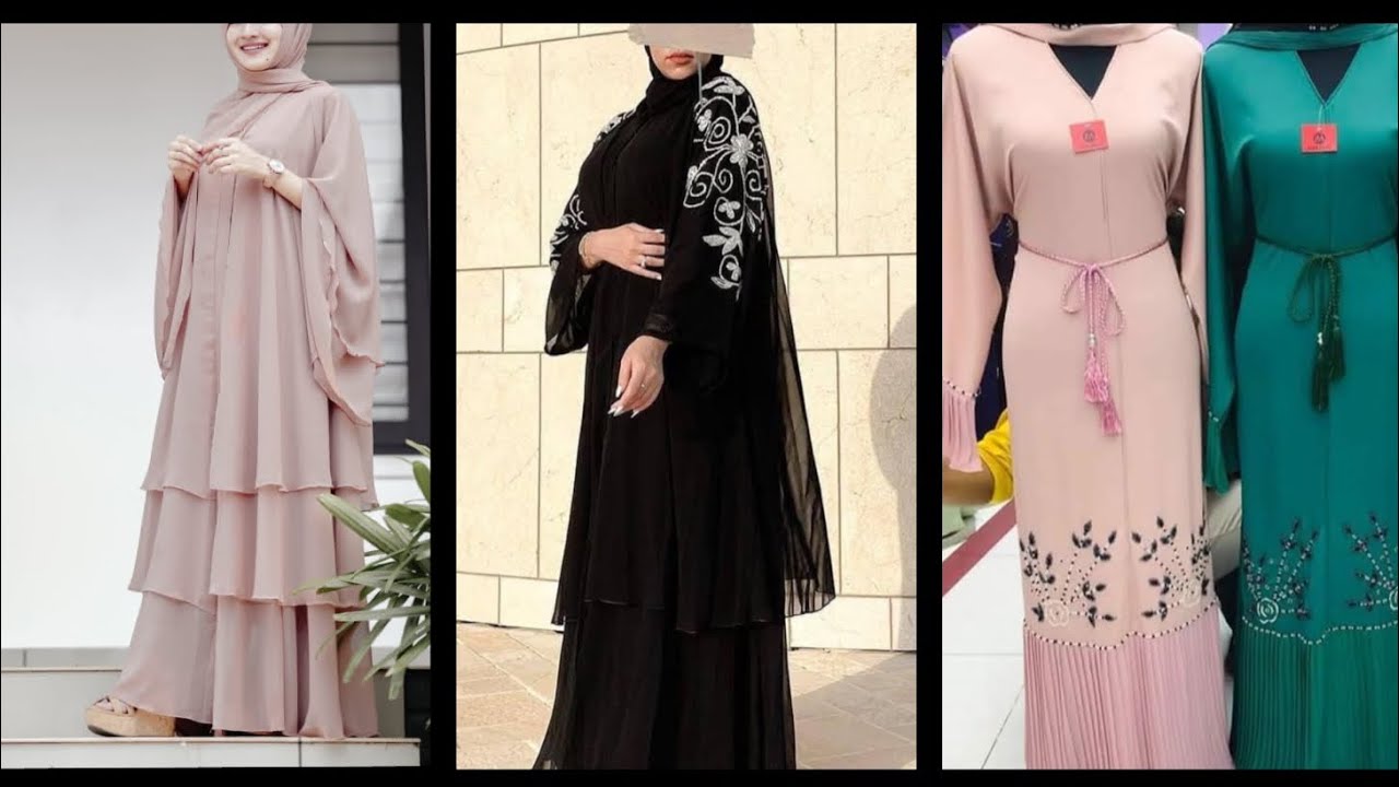 New Abaya Collections 2022  New Pardha Models  New Model Pardha Design   YouTube