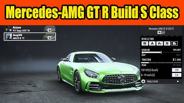 Mercedes-AMG GT R Build S Class in NFS Unbound Update Vol 4