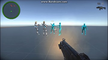 uzAI vs Shooter AI (COMPANION) - Manoeuvre FPS Showcase Video