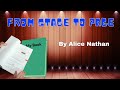 From Stage to Page by Alice Nathan