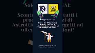 Non perderti i fantastici SCONTI con UAI e ASTROTTICA ! 🔭 #sconti #uai #telescopio #viral