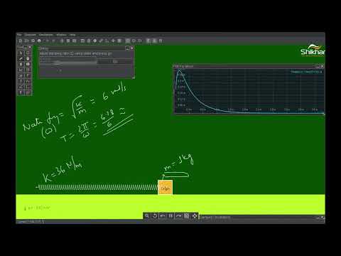 Simphy Live Class Demo | Damped Oscillations | Best Simulation Software