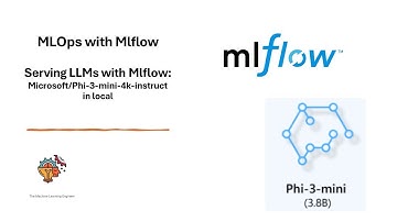MLOps MLFlow: Serving LLMs with MLflow. Phi-3-mini-4k-instruct #machinelearning #datascience