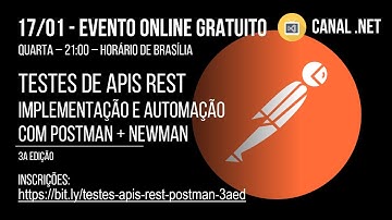 Testes de APIs REST: implementação e automação com Postman + Newman | 3a edição