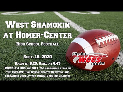 West Shamokin at Homer-Center 9-18-20