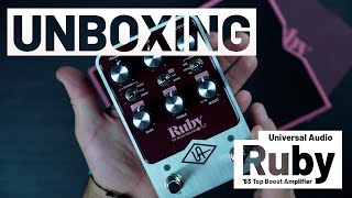 Universal Audio UAFX Ruby '63 Top Boost Amplifier