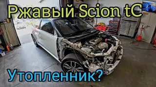 Ржавый Утопленник с аукциона COPART??  2016 Scion tC. Осторожно!!!