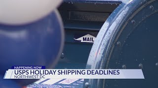 USPS holiday shipping deadlines