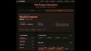 The Forge Calculator(roblox) Content