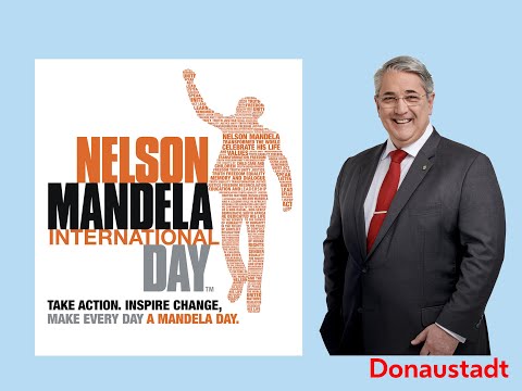 Video: So Wird Der Internationale Nelson-Mandela-Tag Gefeiert