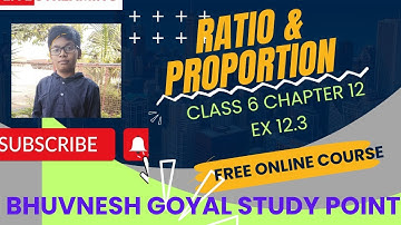"Mastering Ratio and Proportion Exercise 12.3 | Class 6 Maths Chapter 12 | Unitary Method | NCERT