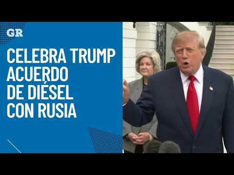 Trump celebrates diesel deal with Russia