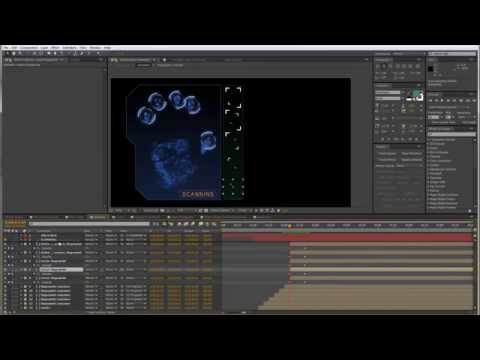 After Effects: Hand Scan Tutorial Part 2