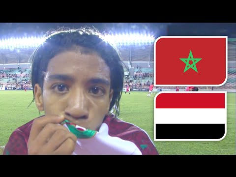ملخص مباراة اليمن و المغرب نصف نهائي كأس العرب للناشئين 5 9 2022