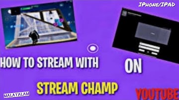 HOW TO LIVE STREAM IN YOUTUBE USING STREAM CHAMP APP IN IOS DEVICES IPHONE /IPAD || 🔥ITS OP GAMER 🔥