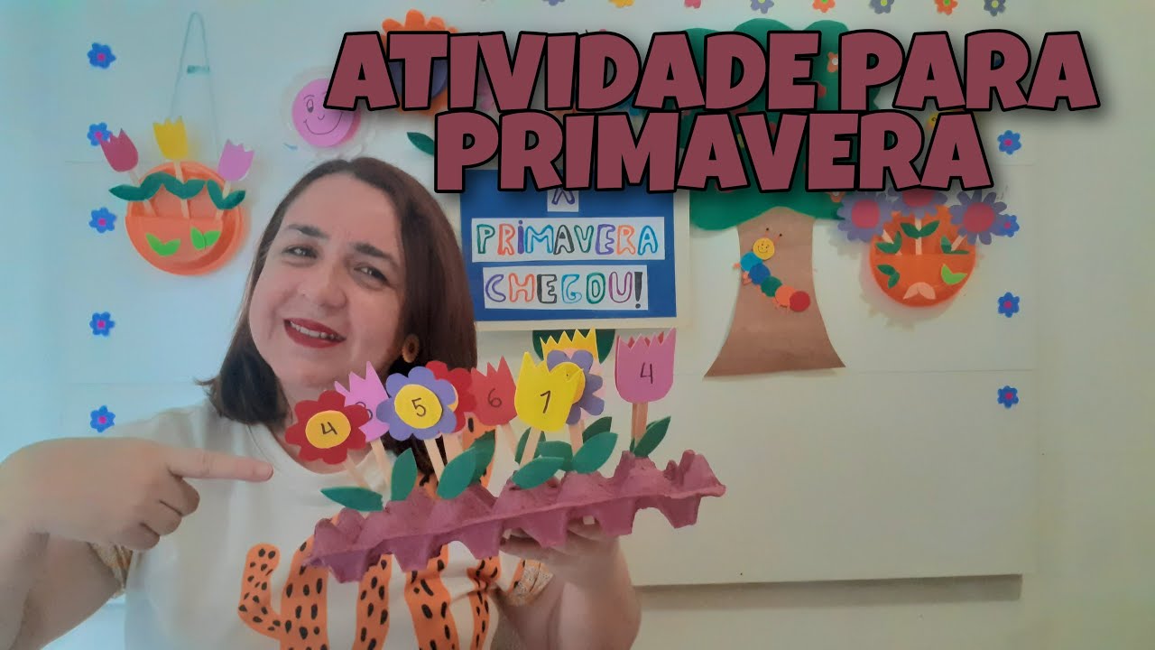 Explorando a Primavera: Atividades Lúdicas para Educação Infantil