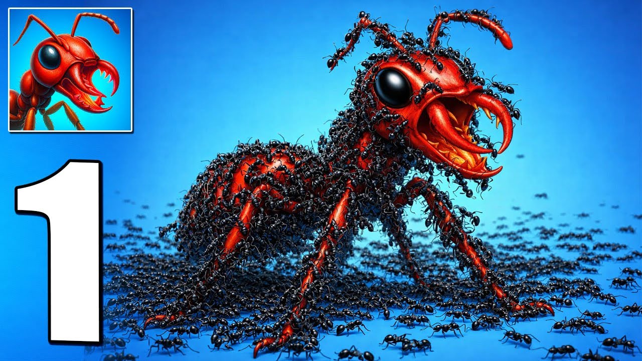 Ant Kingdom - Gameplay Walkthrough Part 1 - Build City of ANT and Up-ower(Android,iOS)