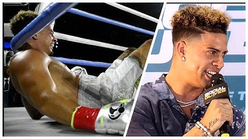 When Trash Talk Goes Wrong in YouTube Boxing | Austin McBroom vs AnEson Gib