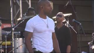 R\&B Singer Tank Performs \\