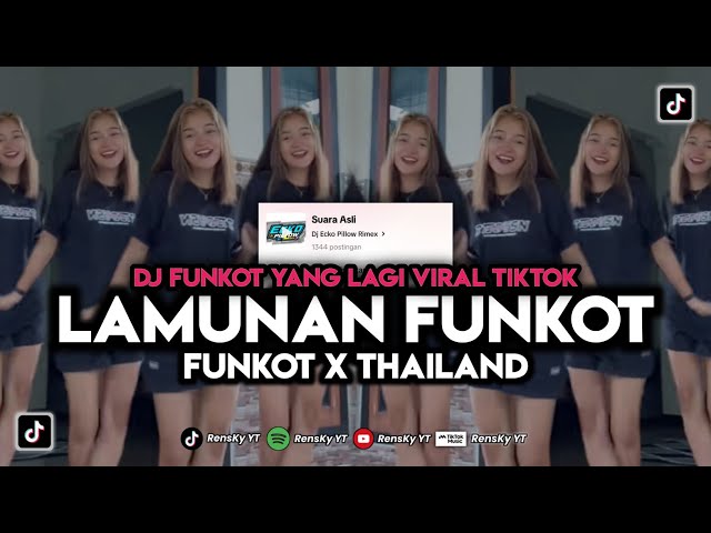 DJ LAMUNAN FUNKOT PINDO SAMUDRO PASANG‼️ DJ TIKTOK TERBARU 2024‼️ class=