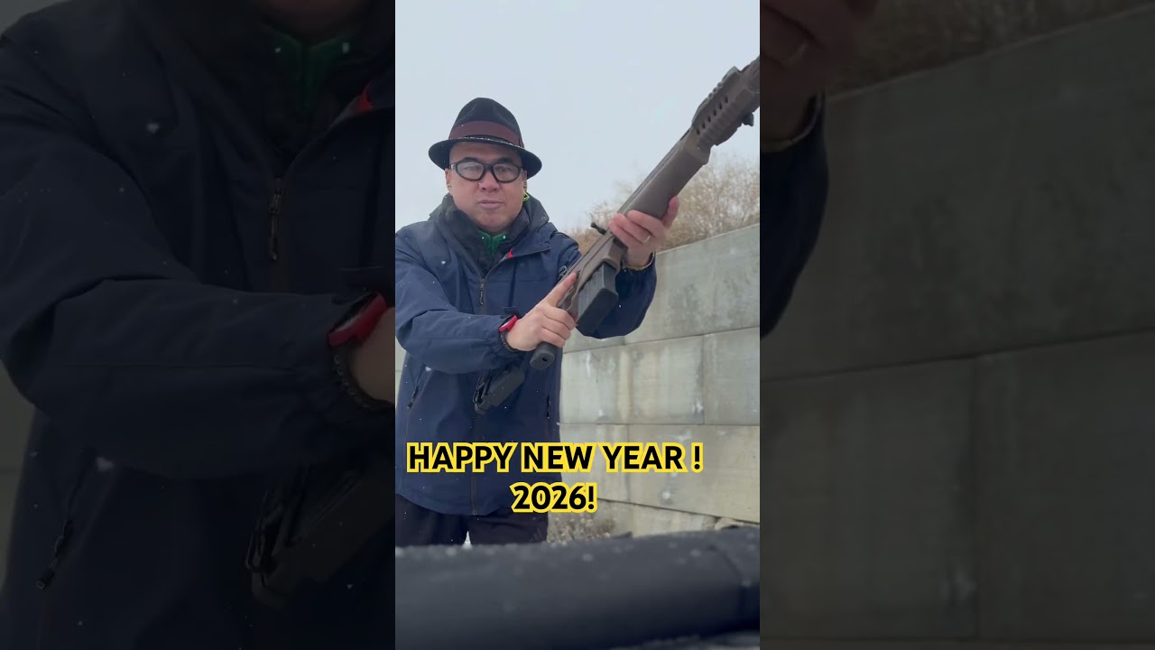 Welcoming the new year 2026 at the range January 1!!