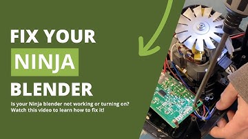 Ninja Blender Not Working - Won’t Turn On - How to Fix - BL770