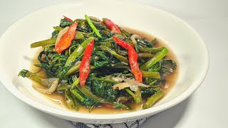 Cara Membuat Cah Kangkung Saus Tiram Dijamin Enak - Resep Cah Kangkung Saus Tiram | Resep Masakan