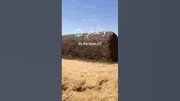 سورة الفجر #الله #اكسبلور #duet #لايك