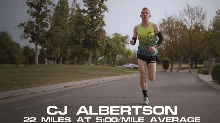 WORKOUT: CJ Albertson's Wild 22-Mile Long Run Befo...