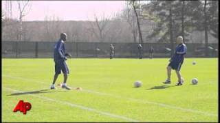 NFL Star Ochocinco Tries Out for MLS Team