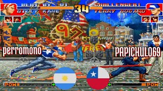 FT5 @kof97: perromono (AR) vs PAPICHULO69 (CL) [King of Fighters 97 Fightcade] May 14