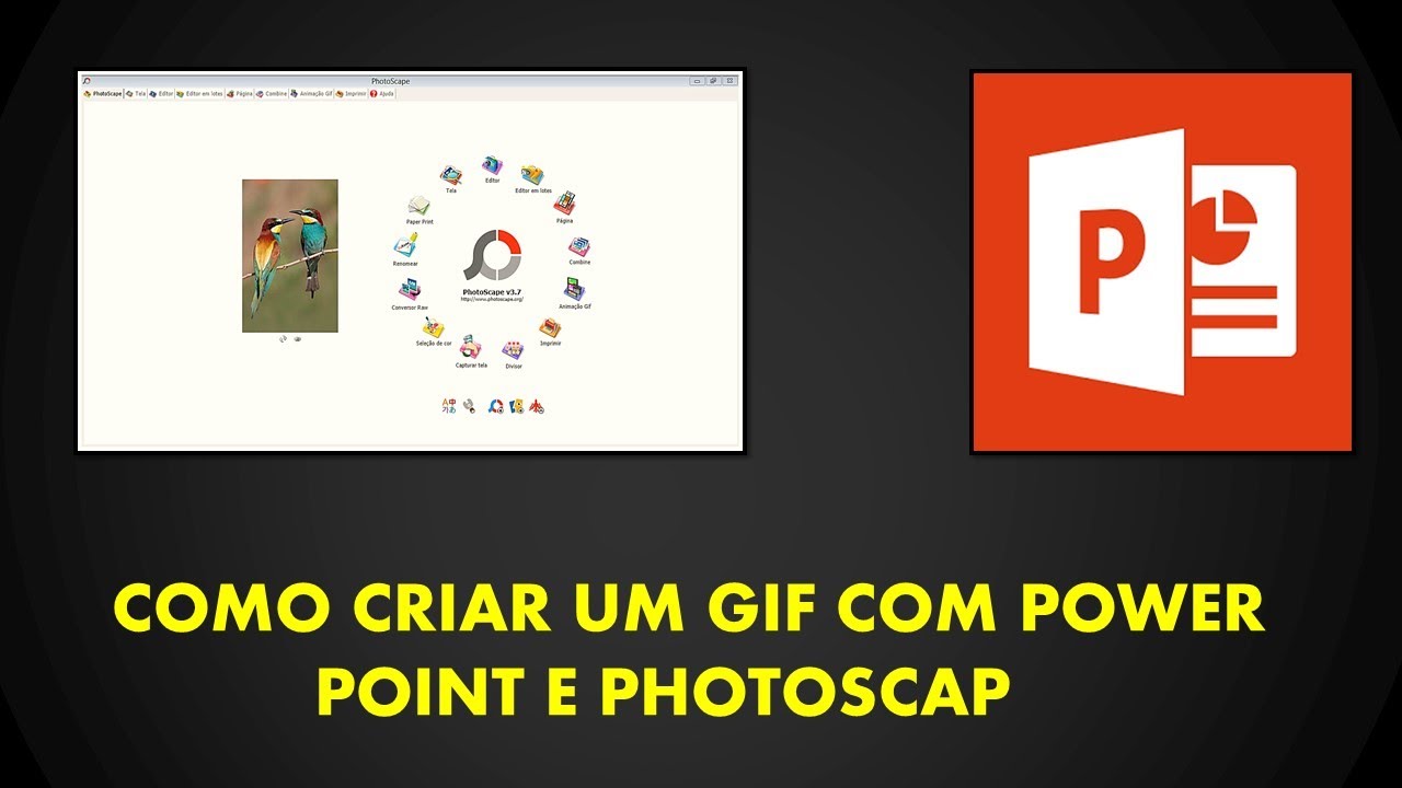 Como criar um GIF animado utilizando o PowerPoint