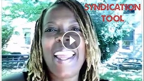FREE Automatic Content Syndication Tool