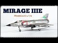 Mirage IIIE - сборка и покраска модели самолета от Modelsvit в масштабе 1/72