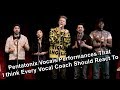 Pentatonix LIVE Vocals/Performances That I think Every Vocal Coach Should React To