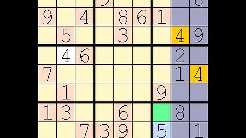 How to Solve Washington Post Sudoku Five Star  18 June, 2023
