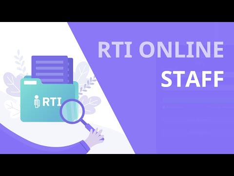 RTI Mizoram Online Department staff te tanna hman dan