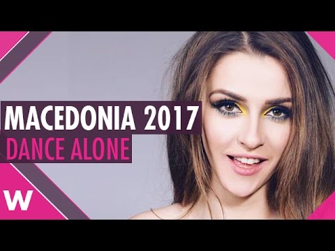 Macedonia: Jana Burčeska sings "Dance Alone" at Eurovision 2017 (REACTION)