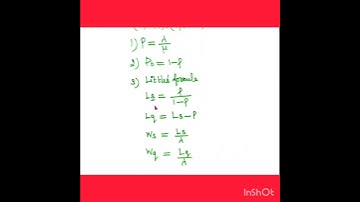 Single server #infinite Capacity # Queueing Theory #Formula#