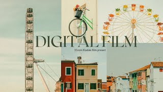 Digital Film |  Kodak Film Lightroom Preset |  Free DNG
