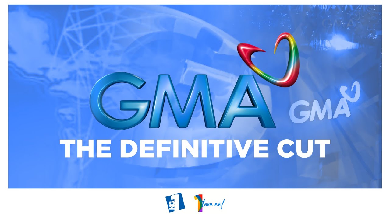 Logo History GMA Network THE DEFINITIVE CUT