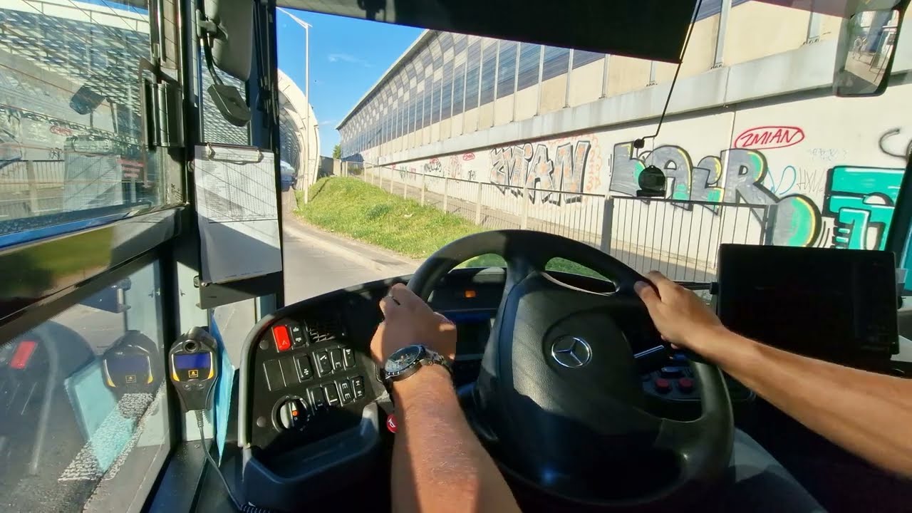 Cabview #13 Linia 134 - Mercedes Conecto LF #4411