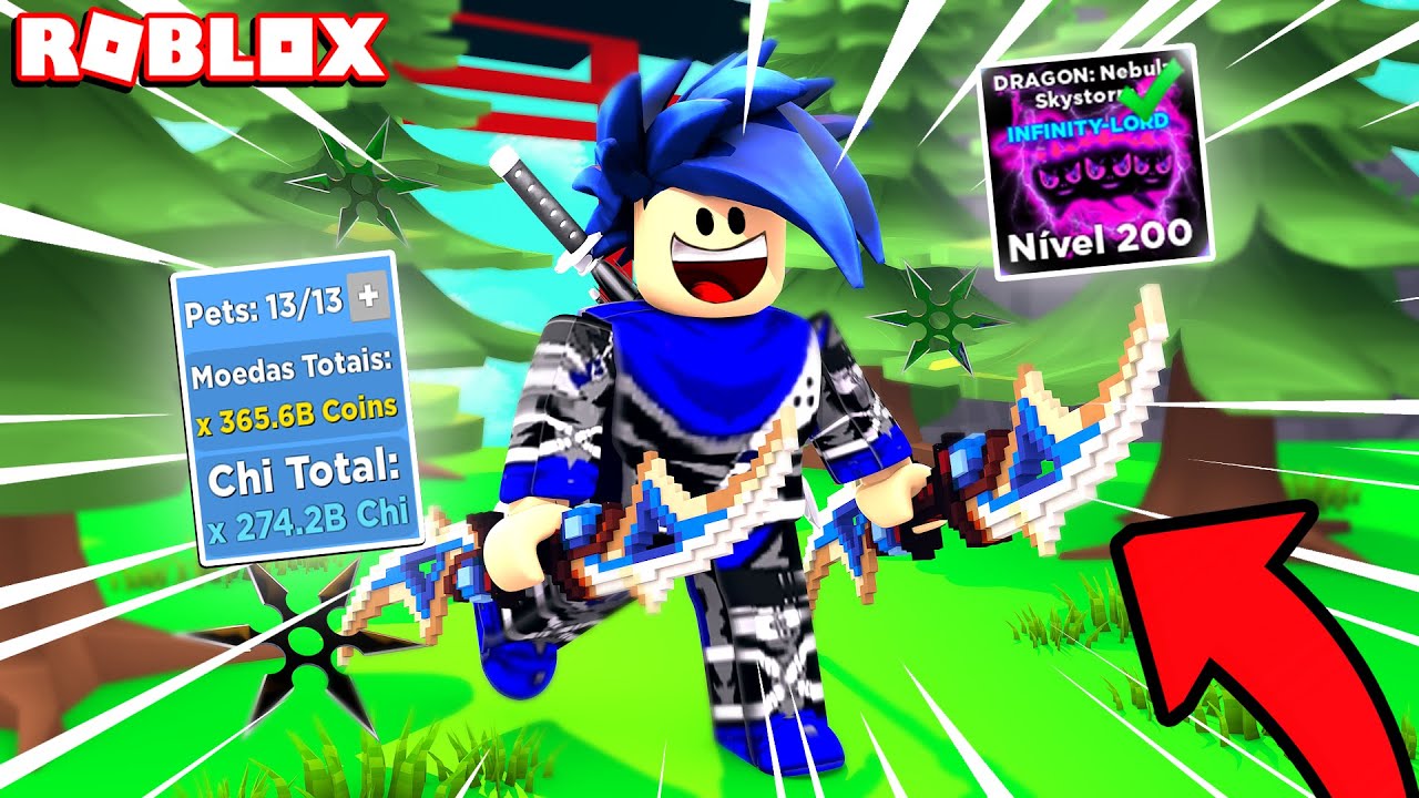 NOVO PET, MUITO FORTE NO NINJA LEGENDS E ELEMENTO, RANKS! - ROBLOX ...