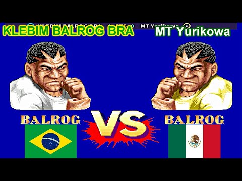 Street Fighter II': Champion Edition - KLEBIM BALROG BRA vs MT Yurikowa FT5