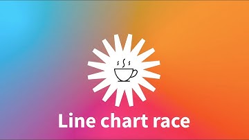Flourish "Tea Breaks": Line chart race