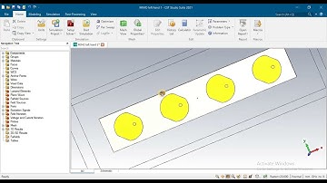 novel shape MIMO antenna for 5G in CST