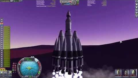 Eve Ascent Vehicle, Test Launch KSP 1.6.1